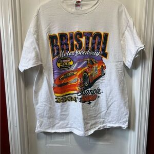 Bristol Motor Speedway  White T-Shirt nascar